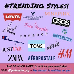 Get your TRENDING STYLES here!